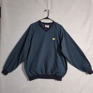 Vtg Master X Slazenger Mens Pullover Golf Windbreaker Jacket Size Medium